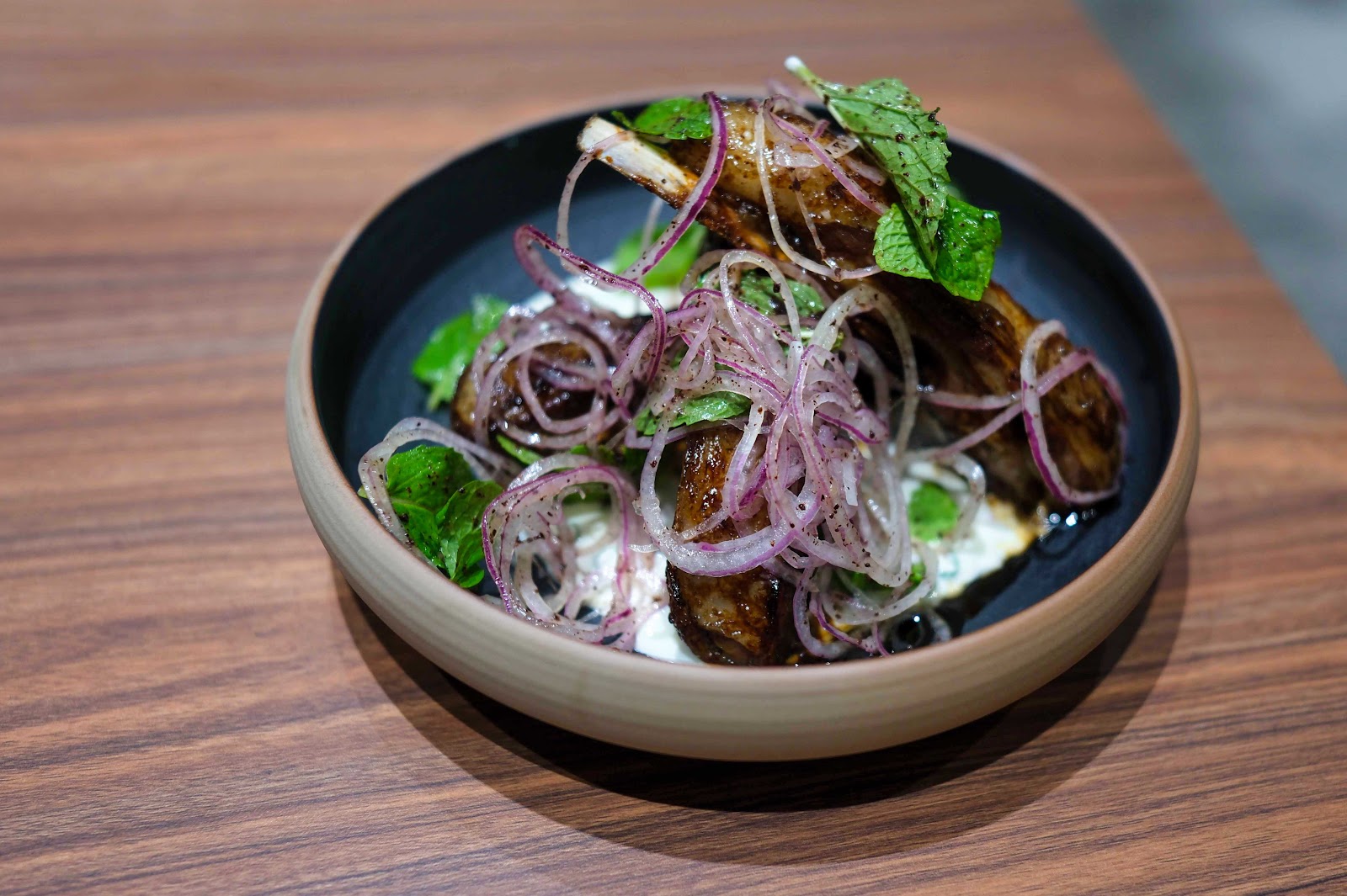 A signature dish at S.A.J. Bistronomy